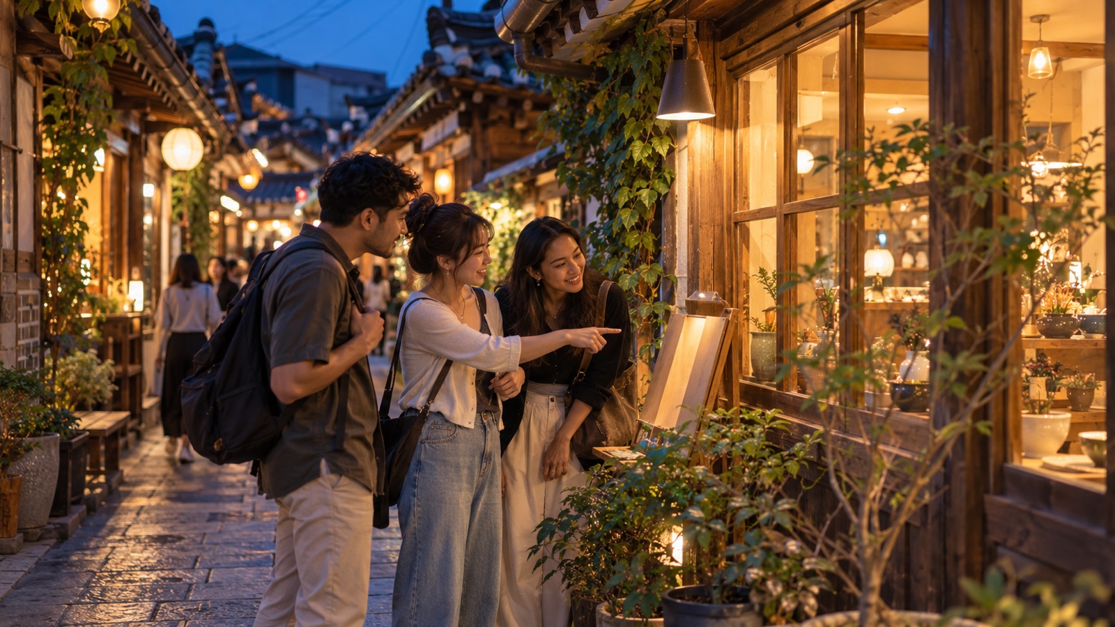 Atmospheric lanes in Ikseon-dong